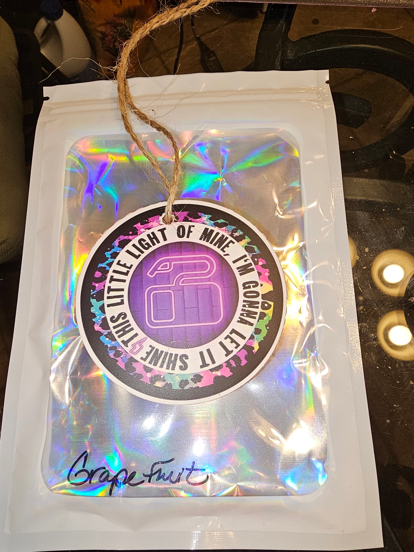 Freshie This little light of mine Grapefruit scent Brand new